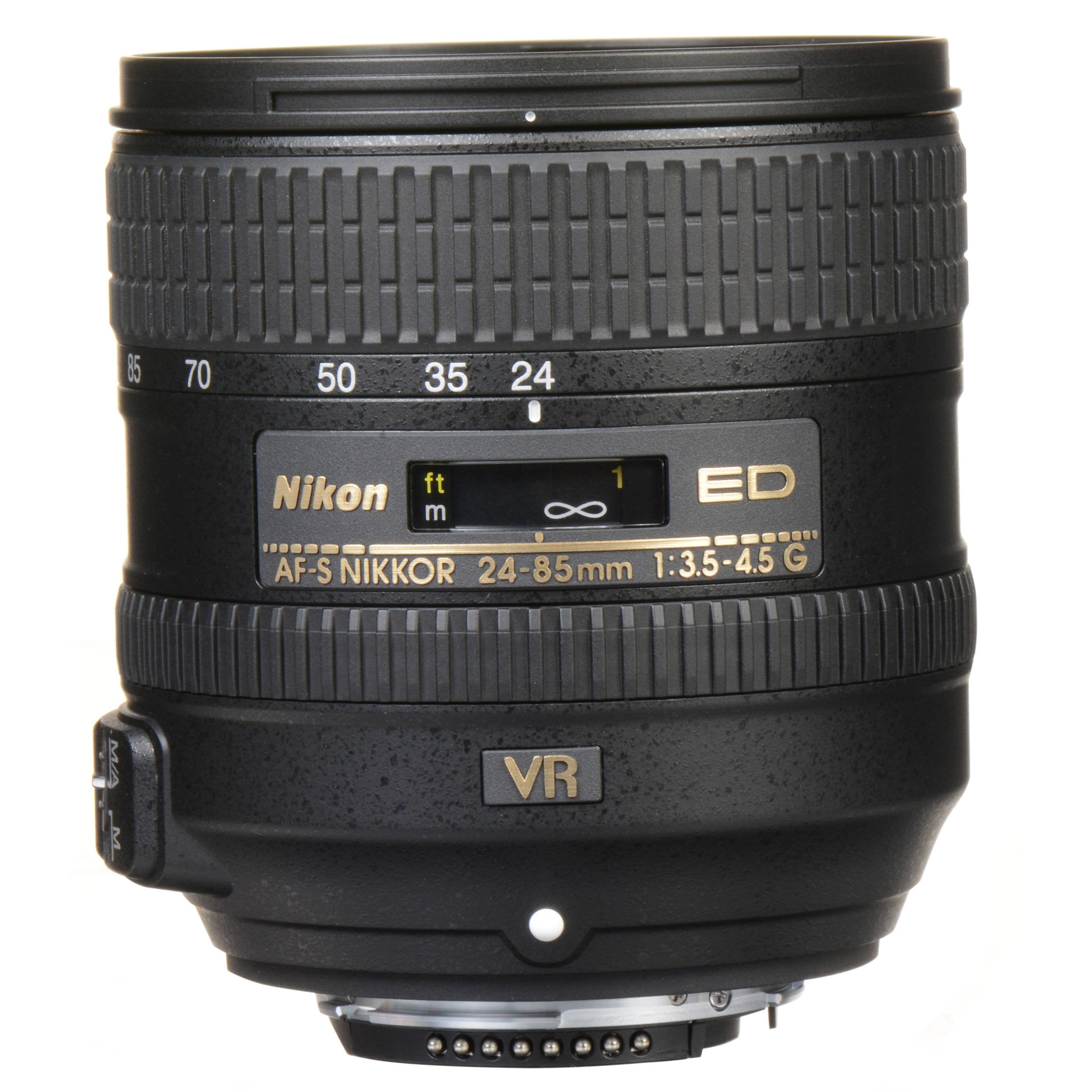 Nikon AF-S NIKKOR 24-85mm f/3.5-4.5G ED VR Lens + Cleaning Kit