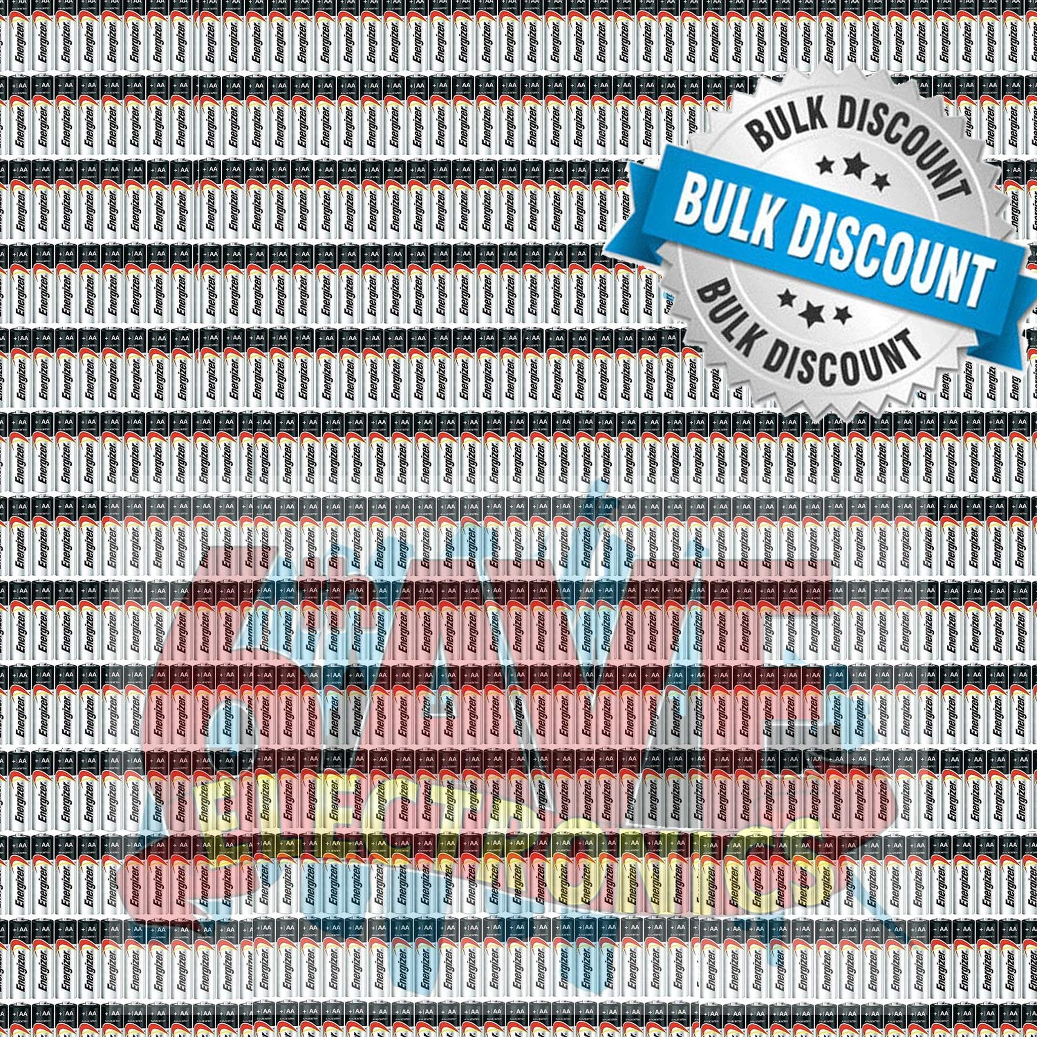 Energizer AA Max Alkaline E91 Batteries 2 Pack Expiration 12/2027 or Later 500 Count Bundle Energizer