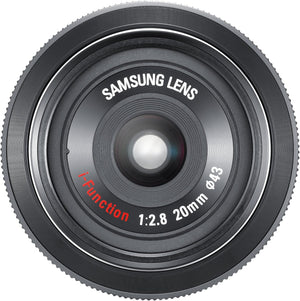 Samsung 20mm F/2.8 Wide Angle Lens For Samsung NX Cameras Black EX-W20NB