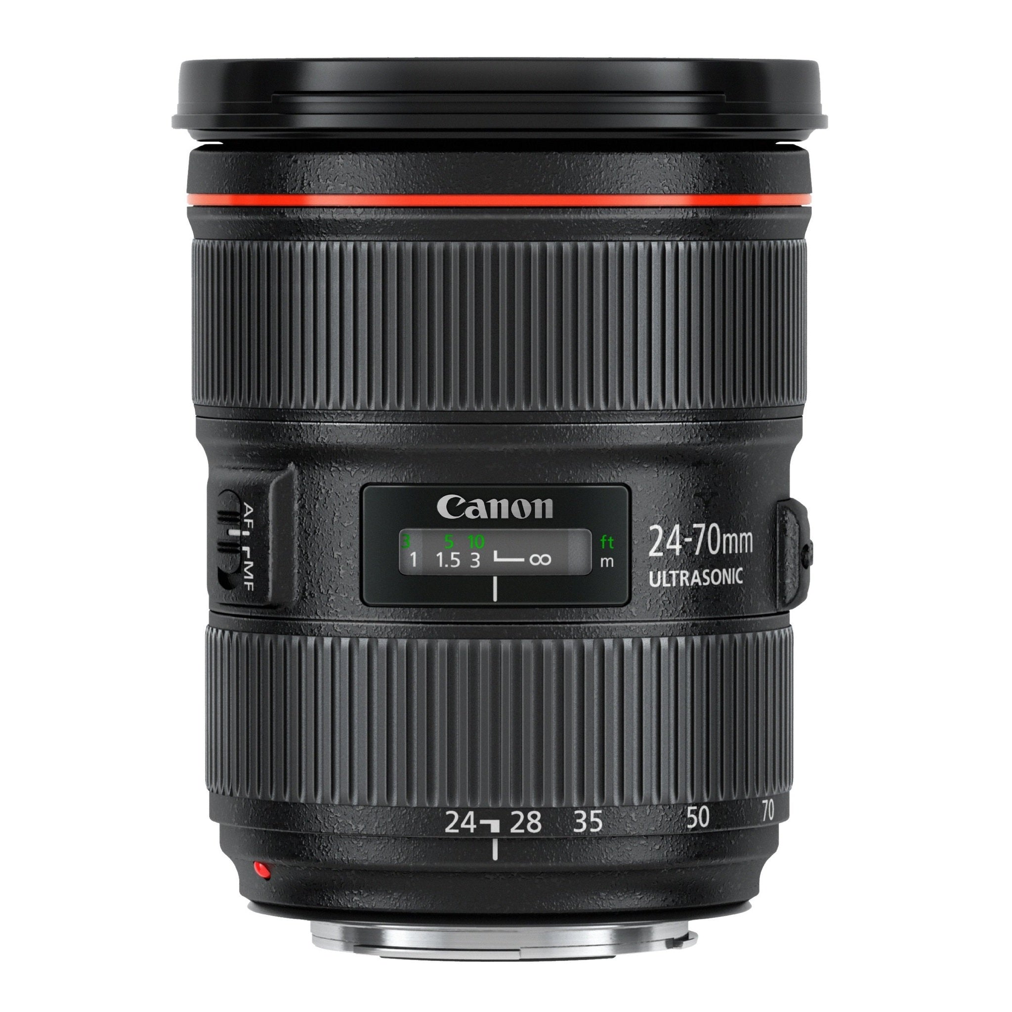 Canon 5175B002-cr EF 24-70mm F/2.8L II USM Standard Zoom Lens, Black Renewed - Reconditioned Canon
