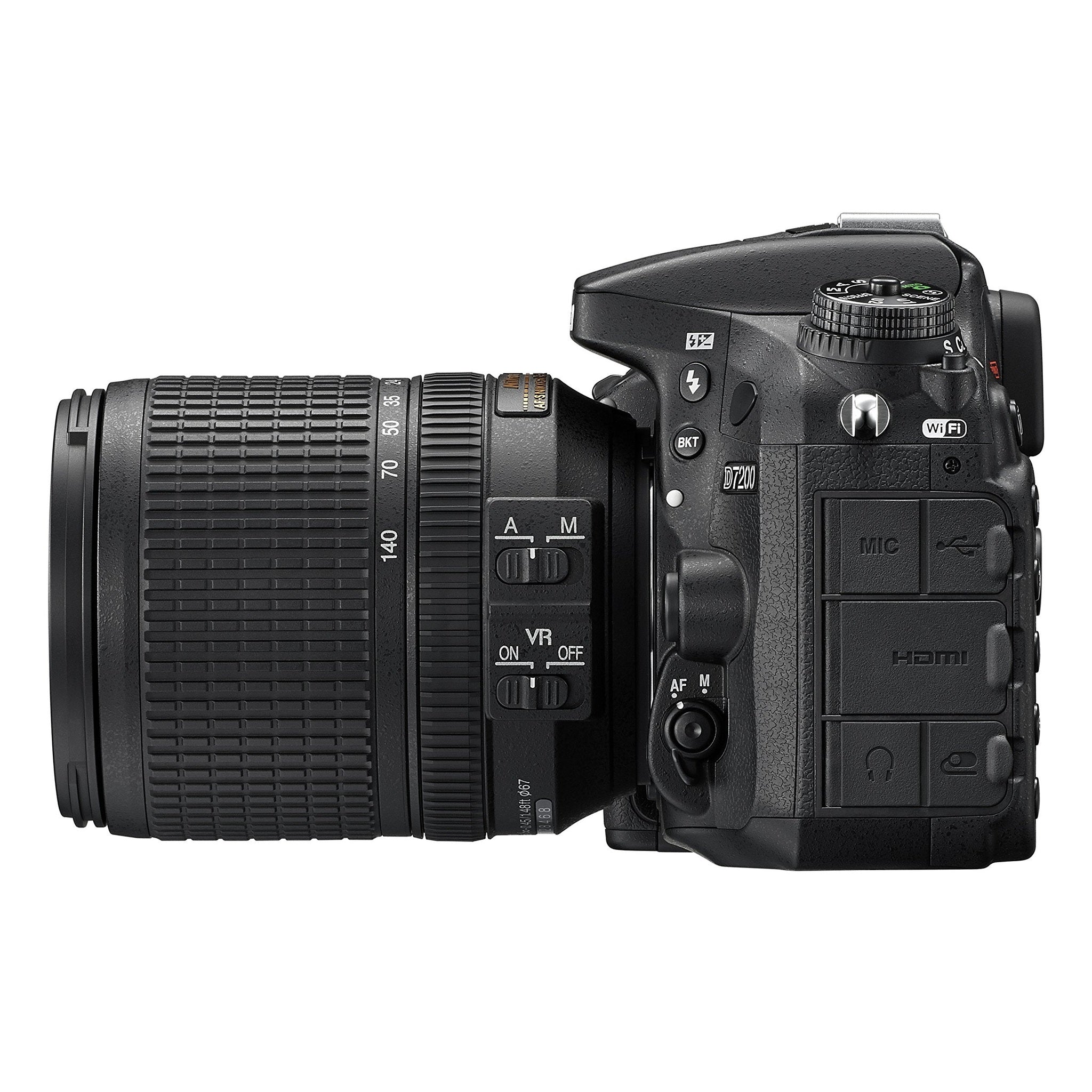 Nikon D7200 DX-format DSLR Body Black - Used Nikon