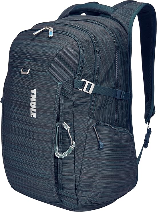 Thule Construct 28L Backpack New - School, Work & Travel Bag - 15.6 inch Padded Laptop Sleeve - Internal Organizational Pockets - Quick Access Front Pocket - Small Item Side Storage
