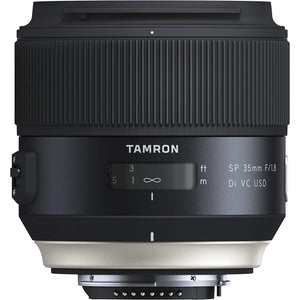 Tamron f/1.8 VC 45mm USD Lens for Nikon - Black, F013N Tamron