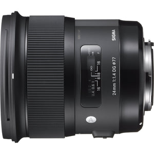 Sigma 24mm f/1.4 DG HSM Art Lens for Canon EF