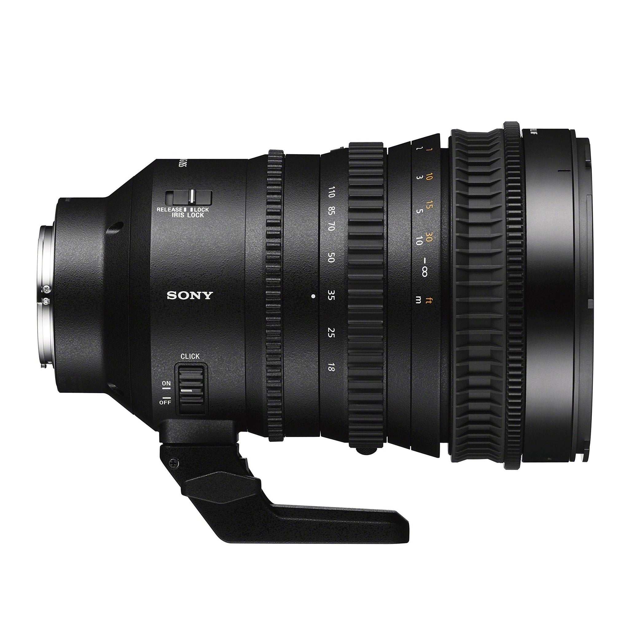 Sony SELP18110G 18-110mm f/4-22 Fixed Zoom Camera Lens, Black - Refurbished - Used Sony