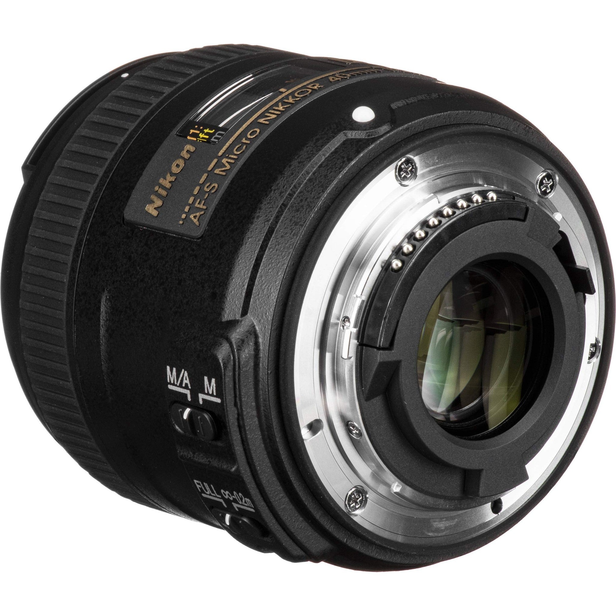 Nikon AF-S DX Micro NIKKOR 40mm F.2.8G Lens International Model + 4.5 inch Vivitar Premium Lens Case + 3pcs Lens Filte