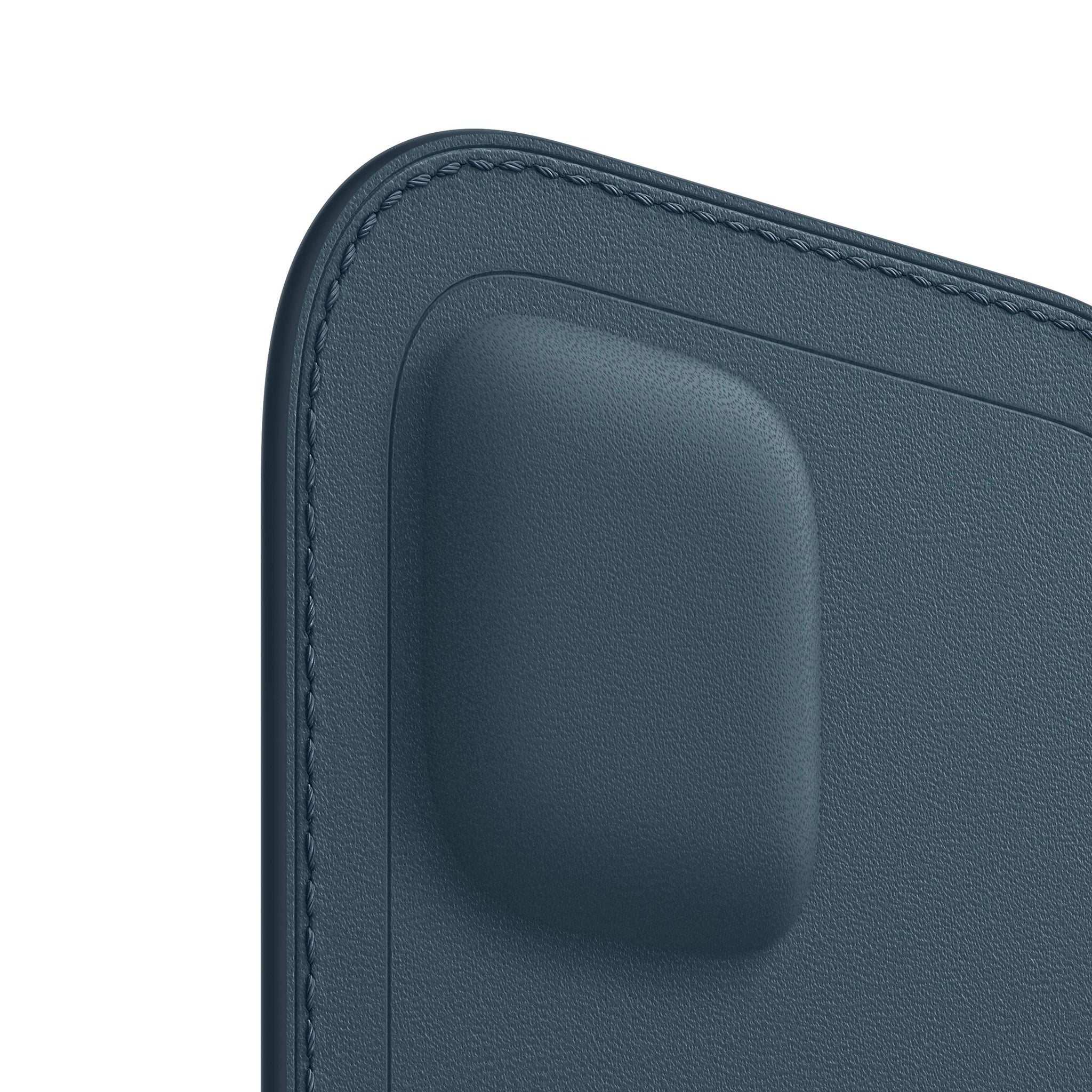 Apple iPhone 12 Pro Max Leather Sleeve with MagSafe - Baltic Blue - Used Apple