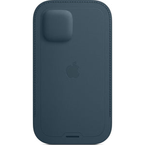 Apple iPhone 12 and 12 Pro Leather Sleeve with MagSafe - Baltic Blue Apple