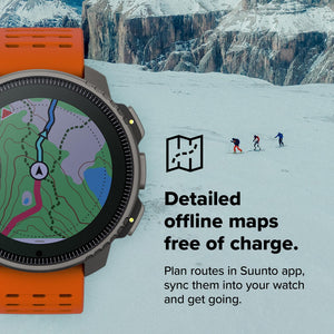 SUUNTO Vertical: Adventure GPS Watch, Large Screen, Offline Maps,
