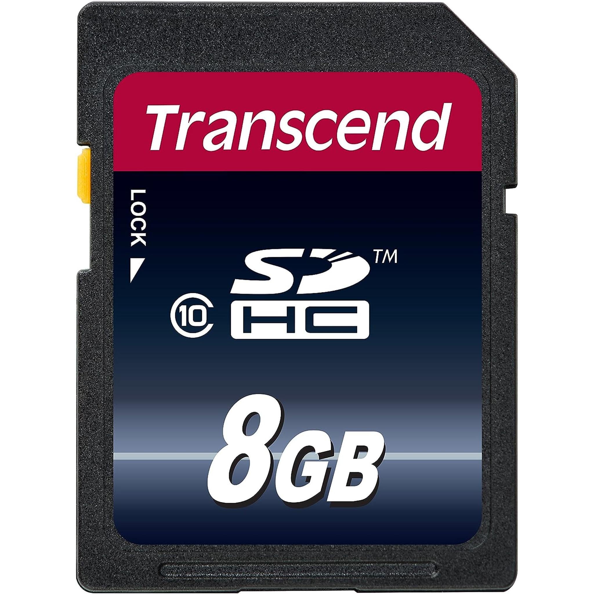 Transcend 8GB Class 10 SDHC Card TS8GSDHC10 Transcend