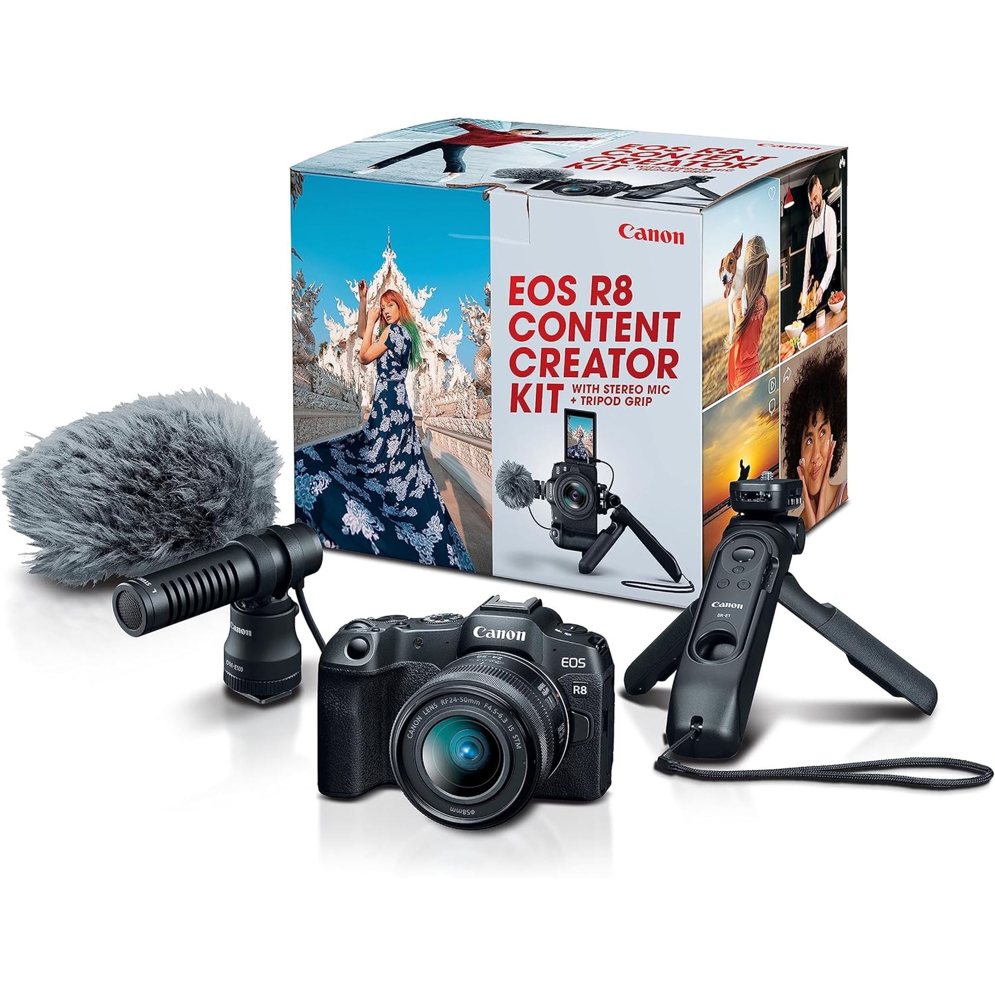 Canon EOS R8 Content Creator Kit - Reconditioned Canon
