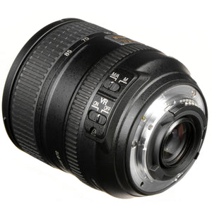 Nikon AF-S NIKKOR 24-85mm f/3.5-4.5G ED VR Lens + 4.5 inch Vivitar Premium Lens Case + Cleaning Kit Nikon