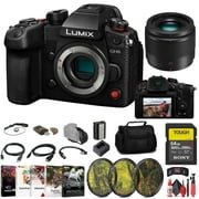 Panasonic Lumix GH6 Mirrorless Camera + Panasonic 25mm Lens + 64GB Card + More