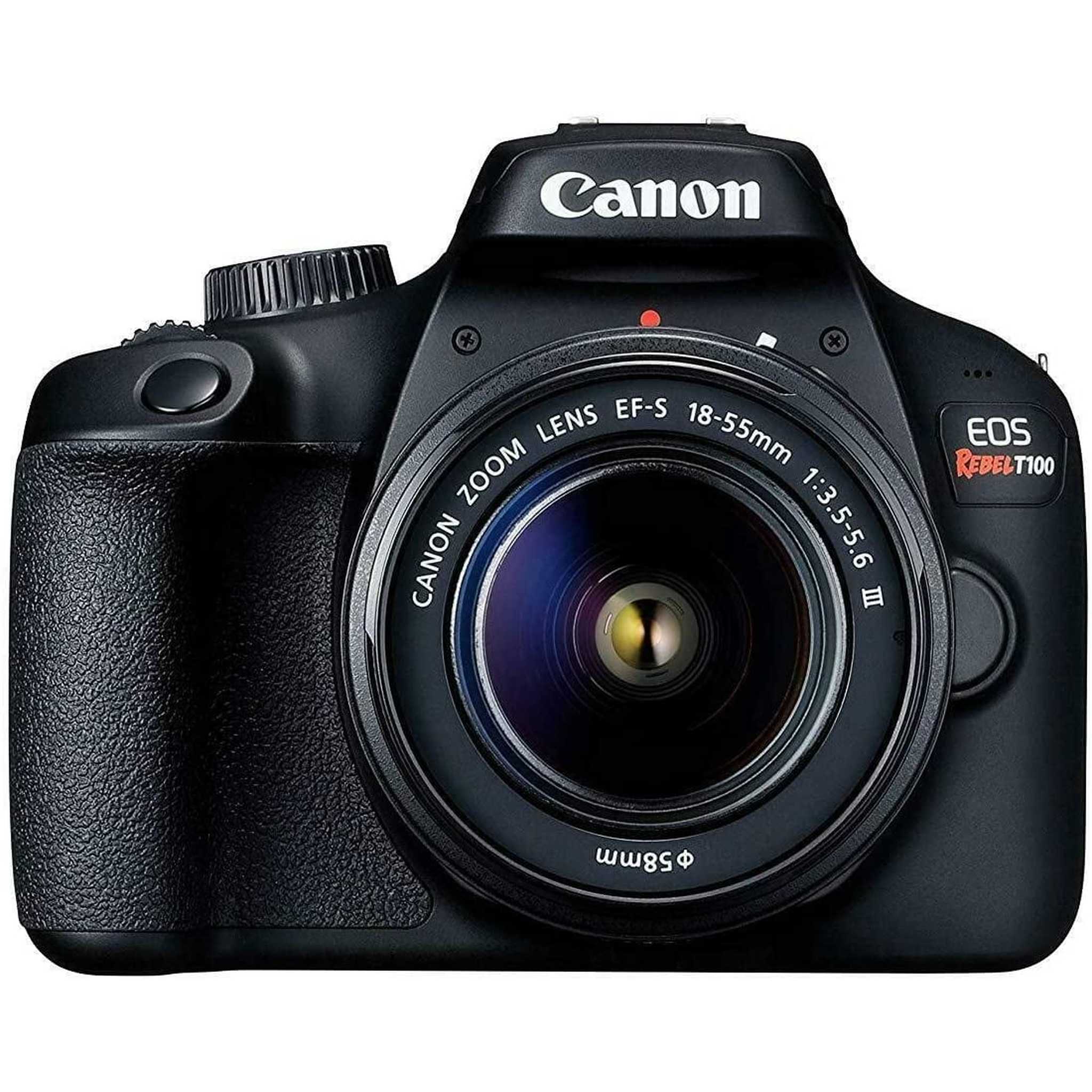 Canon EOS Rebel T100 EF-S 18-55MM F/3.5-5.6 III Lens KIT Canon