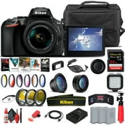 Nikon D5600 DSLR Camera W/ 18-55mm Lens 1576 - Advanced Bundle