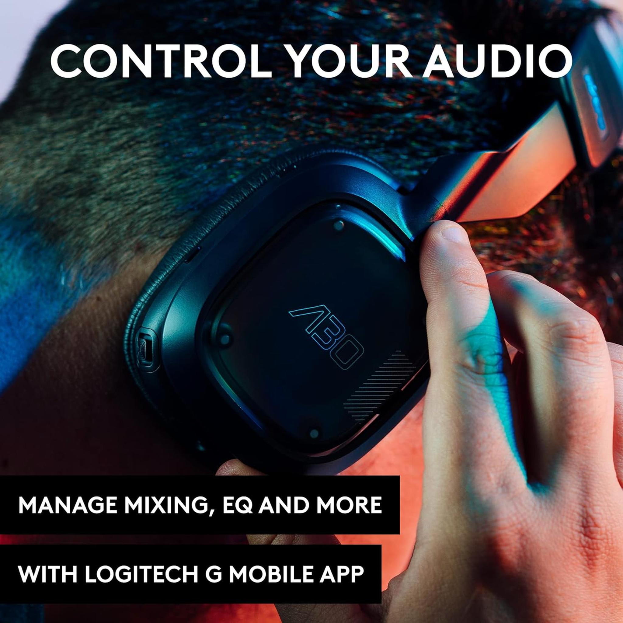 ASTRO Gaming A30 Wireless Gaming Headset for PS5 Blue ASTRO Gaming