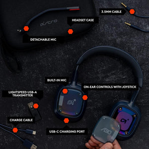 ASTRO Gaming A30 Wireless Gaming Headset for PS5 Blue