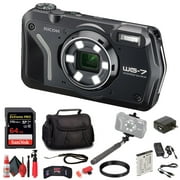 Ricoh 3100 WG-7 Black Authentic Outdoor Camera with Accessories