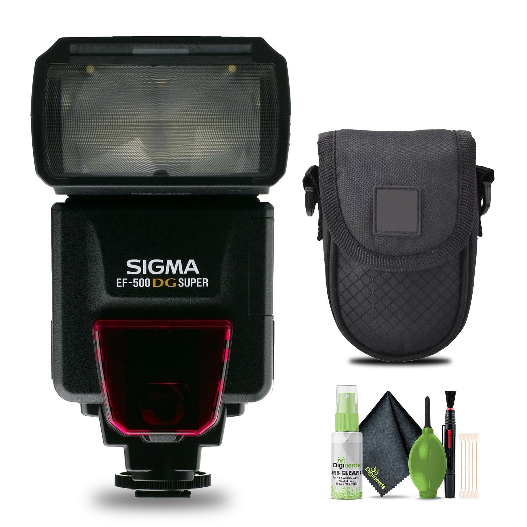 Sigma EF 500 Super Flash ETTL for Sigma SLR Cameras + Cleaning Kit + More Sigma