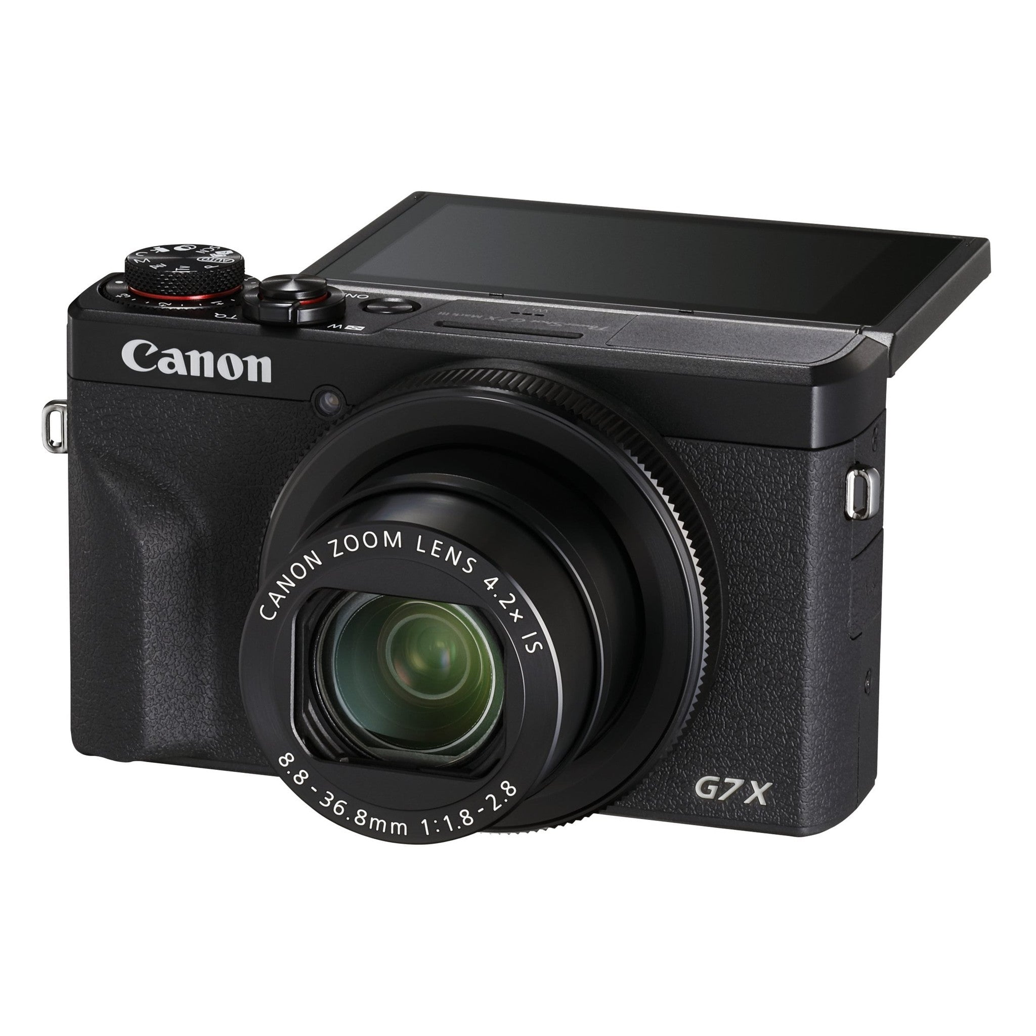 Canon PowerShot G7X Mark III Digital Camera, Video Creator Kit with Accessories: Tripod, Memory Card, and Detachable Bluetooth Remote, Black