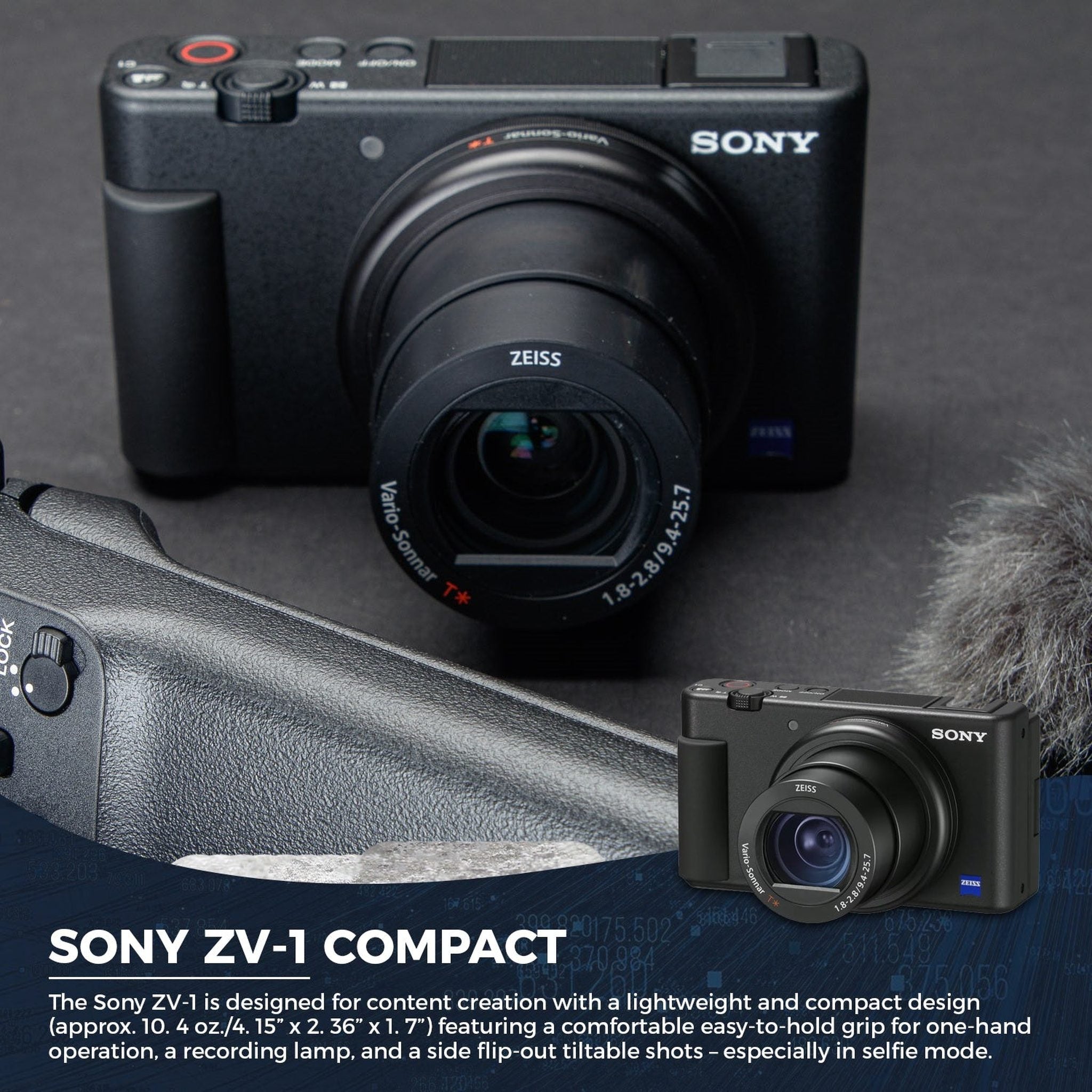 Sony ZV-1 Digital Camera (Black)