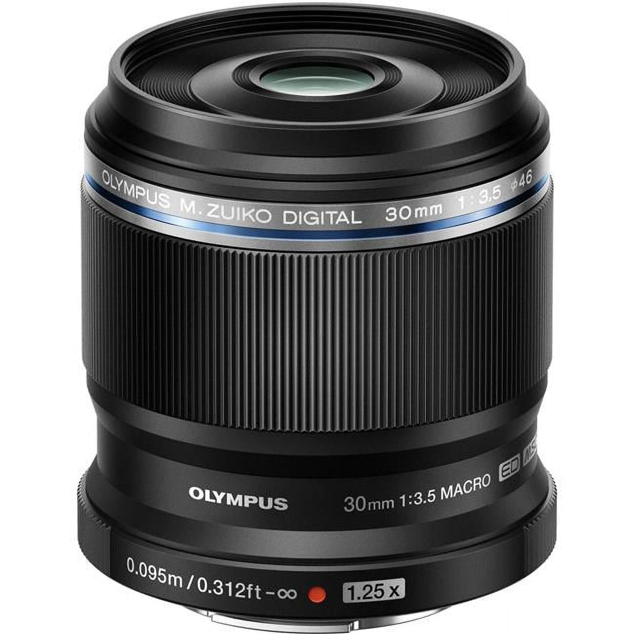 Olympus M.Zuiko Digital ED 30mm F3.5 Macro Lens, for Micro Four Thirds Cameras