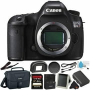 Canon EOS 5DS R Digital SLR Camera 0581C002 Body Only - Camera Bundle with 32GB Memory Card + More