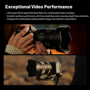 VILTROX 35mm f/1.2 F1.2 LAB FE Lens Full Frame Large Aperture Auto Focus Prime Lens Compatible with Sony E-Mount Cameras