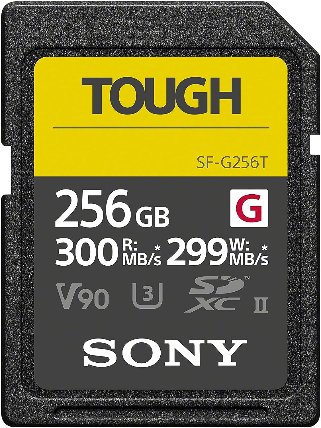 Sony Tough G Series SDXC UHS-II Memory Card 256GB