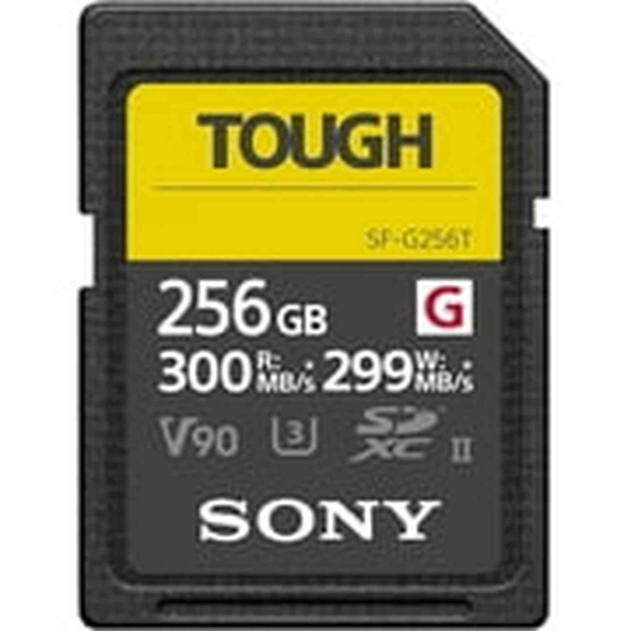 Sony Tough G Series SDXC UHS-II Memory Card 256GB Sony