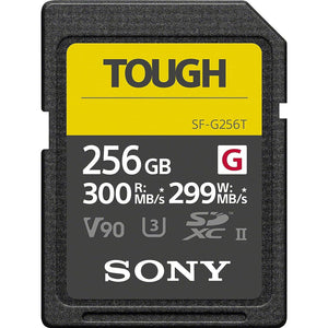 Sony Tough G Series SDXC UHS-II Memory Card 256GB Sony
