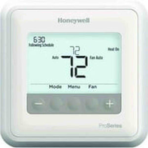 Honeywell TH4110U2005/U T4 Pro Program Mable Thermostat White Bundle