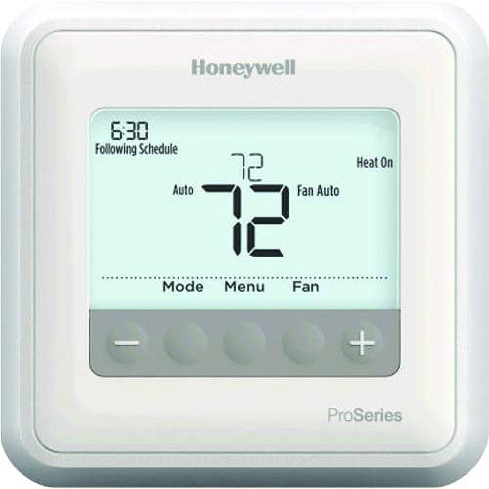 Honeywell TH4110U2005/U T4 Pro Program Mable Thermostat (White) Bundle