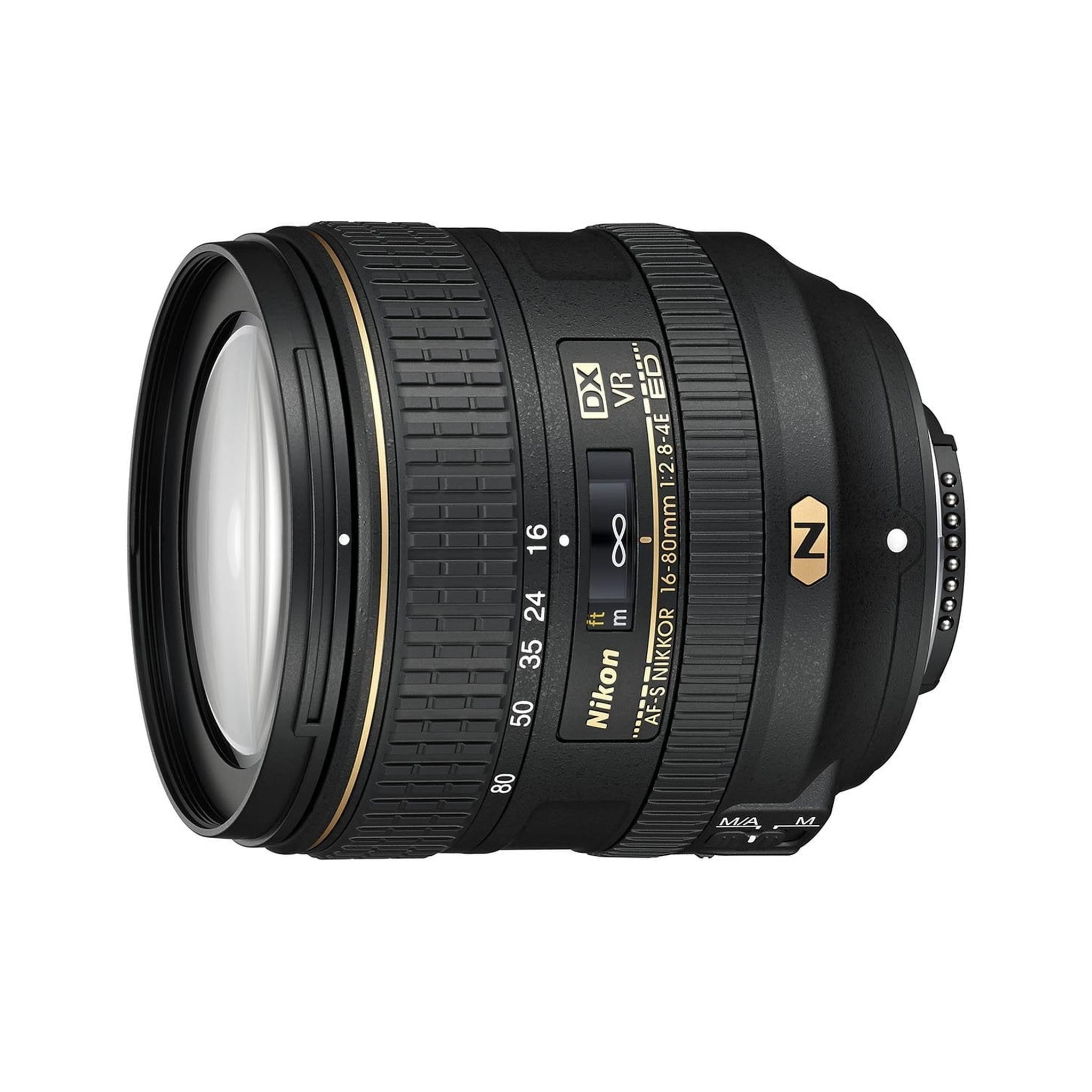Nikon AF-S DX NIKKOR 16-80mm f/2.8-4E ED Vibration Reduction Zoom Lens with Auto Focus for Nikon DSLR Cameras - Used Nikon