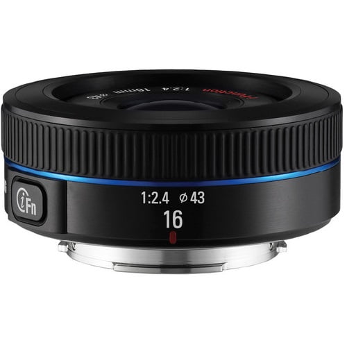 Samsung 16mm f/2.4 Black - Standard Bundle