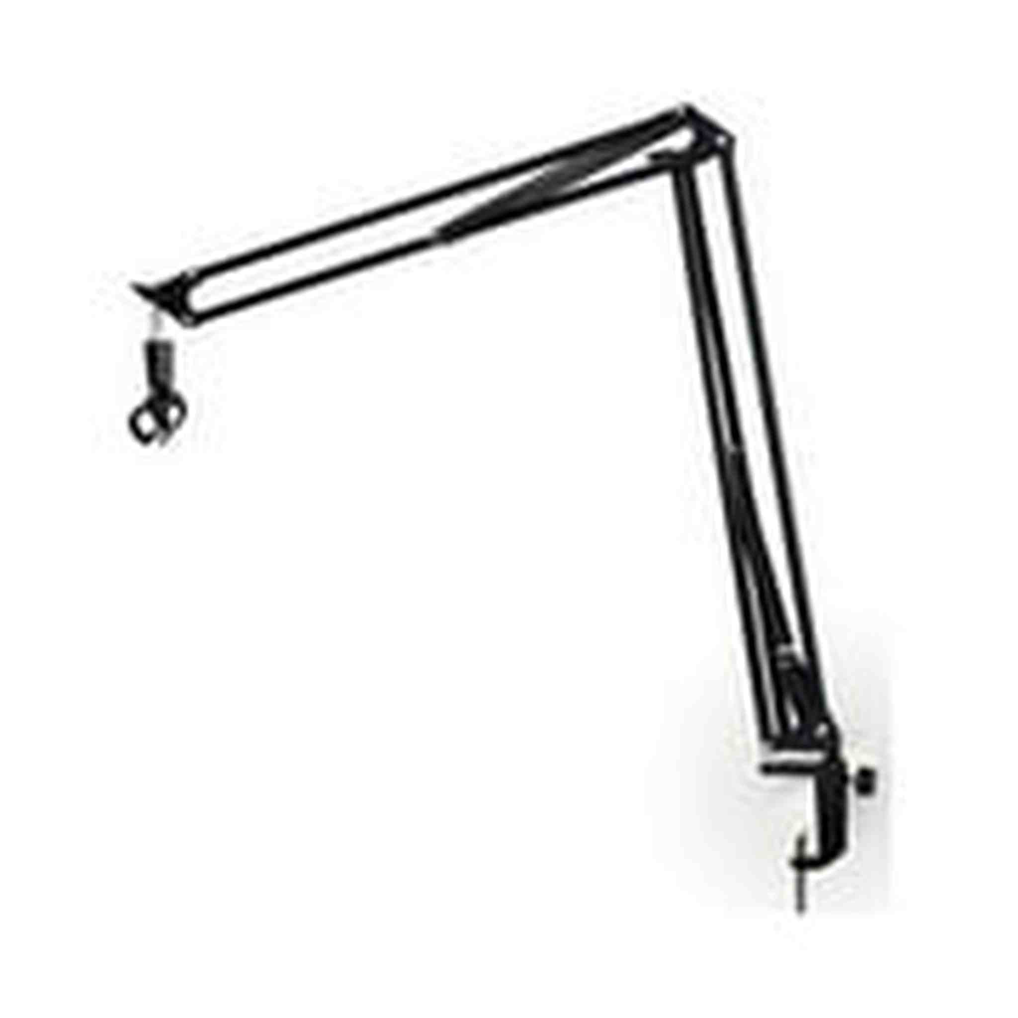 ULTIMATE SUPPORT JSBCM50 JamStands Series External Spring Style Ultimate Broadcast Mic Stand Dual Exterior Spring Design Ergonomic Adjust Knob Sturdy Table Clamp System Ultimate Support