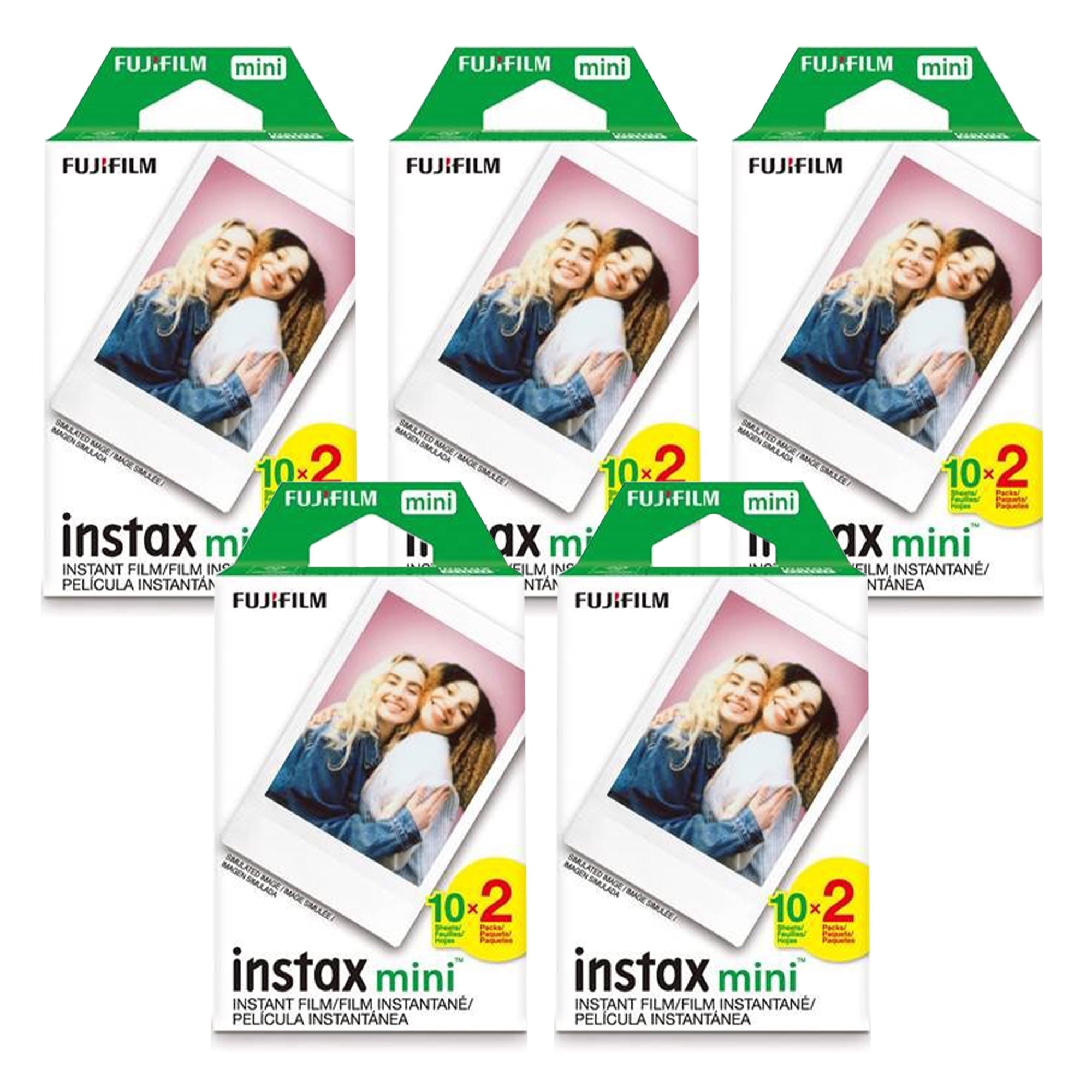 Fujifilm Instax Mini Instant Film 100 Sheets for Mini 9, Mini 8, Mini 70, SP-2