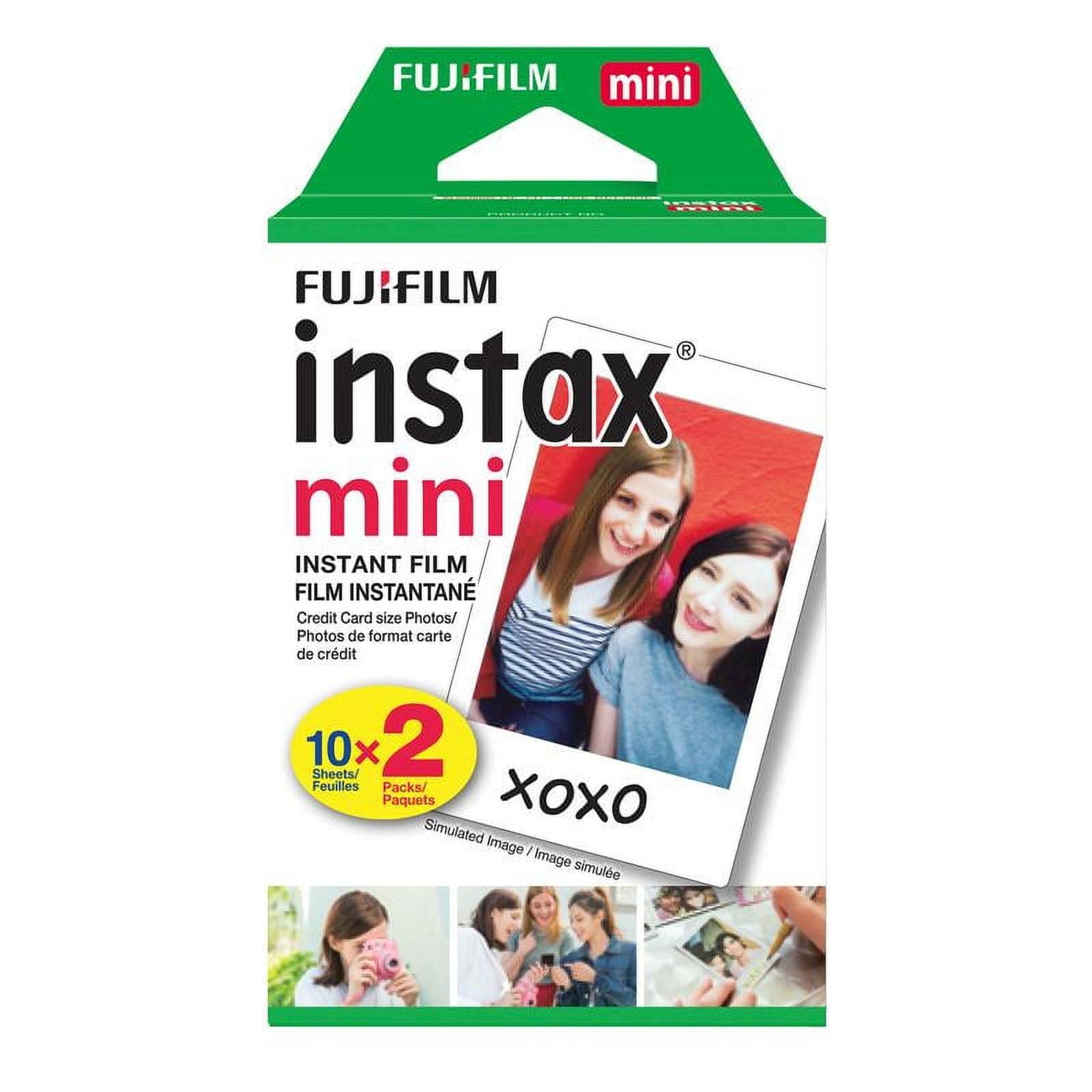 Fujifilm INSTAX Mini Instant Film Twin Pack White