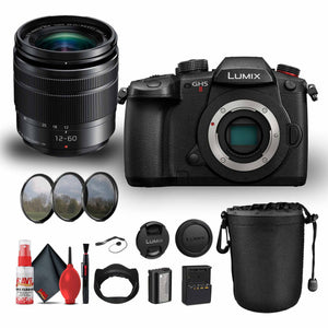 Panasonic Lumix GH5 II Mirrorless Camera with 12-60mm f/3.5-5.6 Bundle