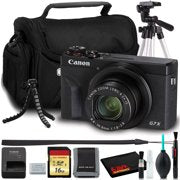 Canon PowerShot G7 X Mark III Digital Camera (Black) (Intl Model) Deluxe Bundle