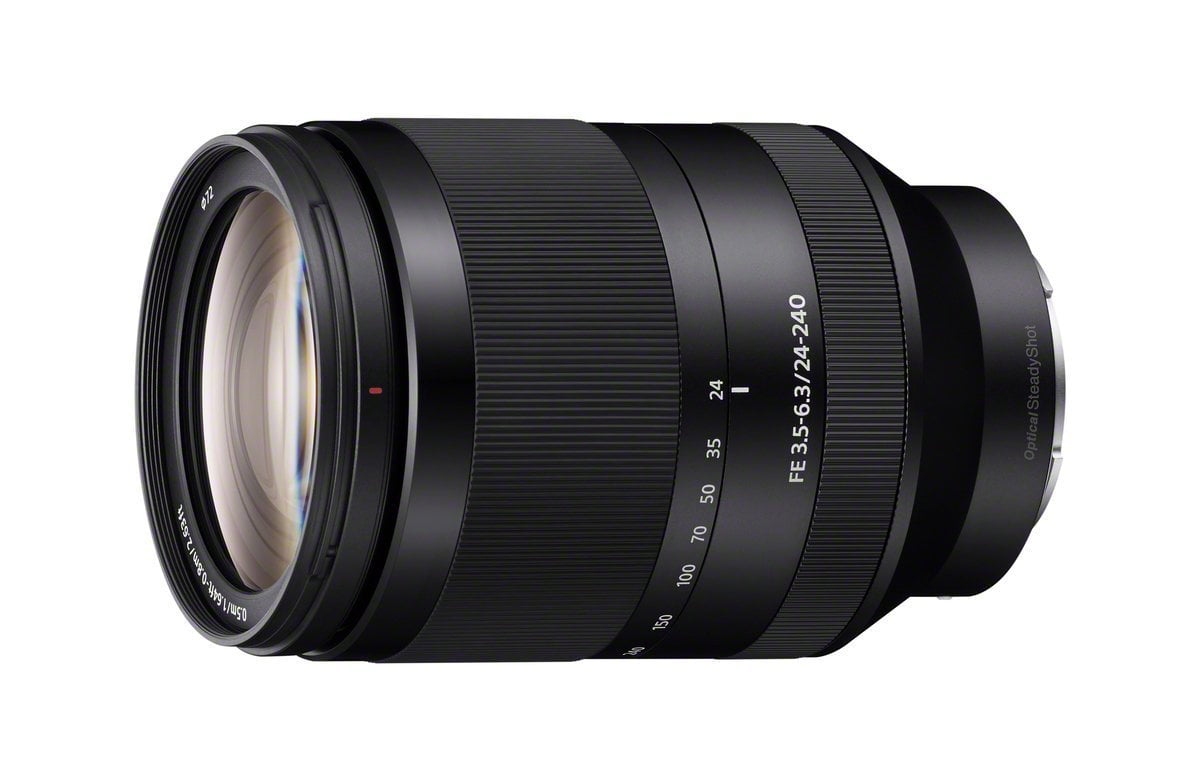 Sony FE 24-240mm f/3.5-6.3 OSS Interchangeable Full-frame E-mount Telephoto Zoom Lens - International Version No Warran