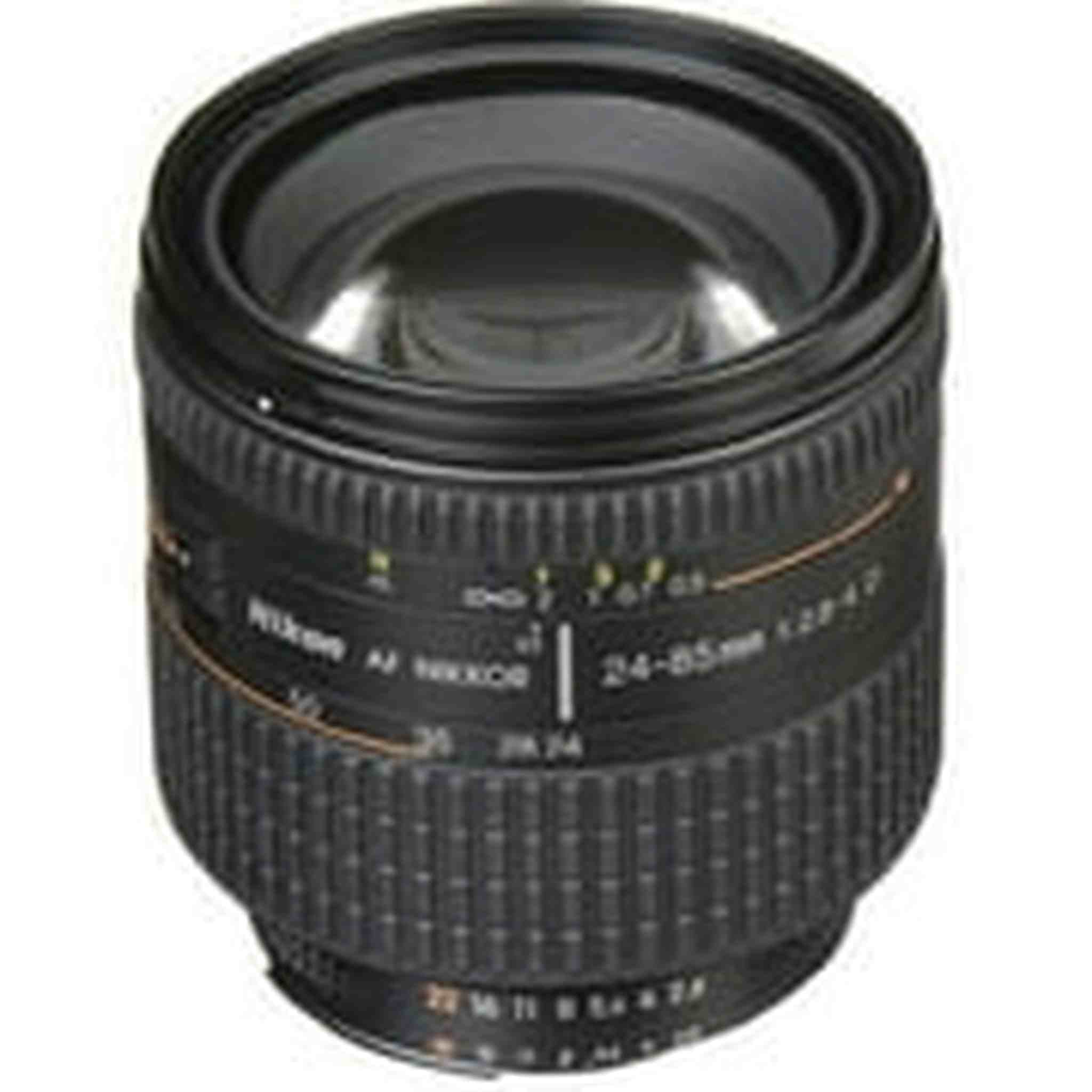 Nikon 24-85mm f/2.8-4 IF AF-D Nikkor Lens with Hood - International Version No Warranty Nikon