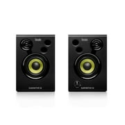 Hercules DJMonitor 32: 2 x 15 watts RMS active monitoring speakers,Black