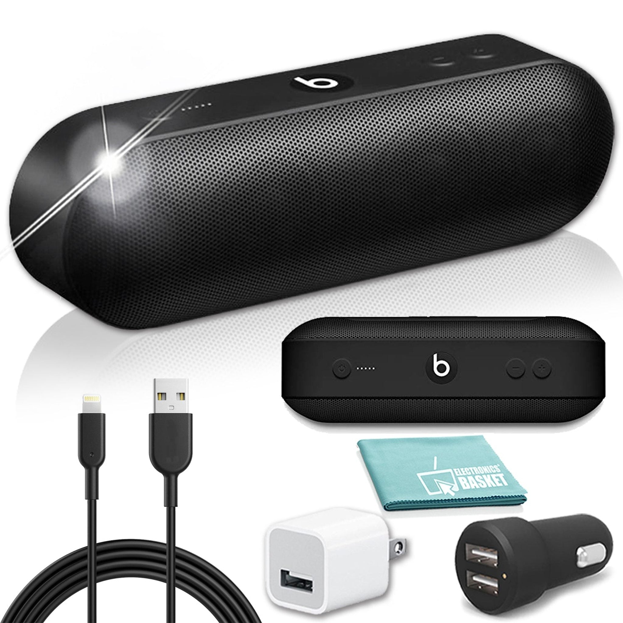 Beats Pill Speaker in Black Charger Bundle Beats