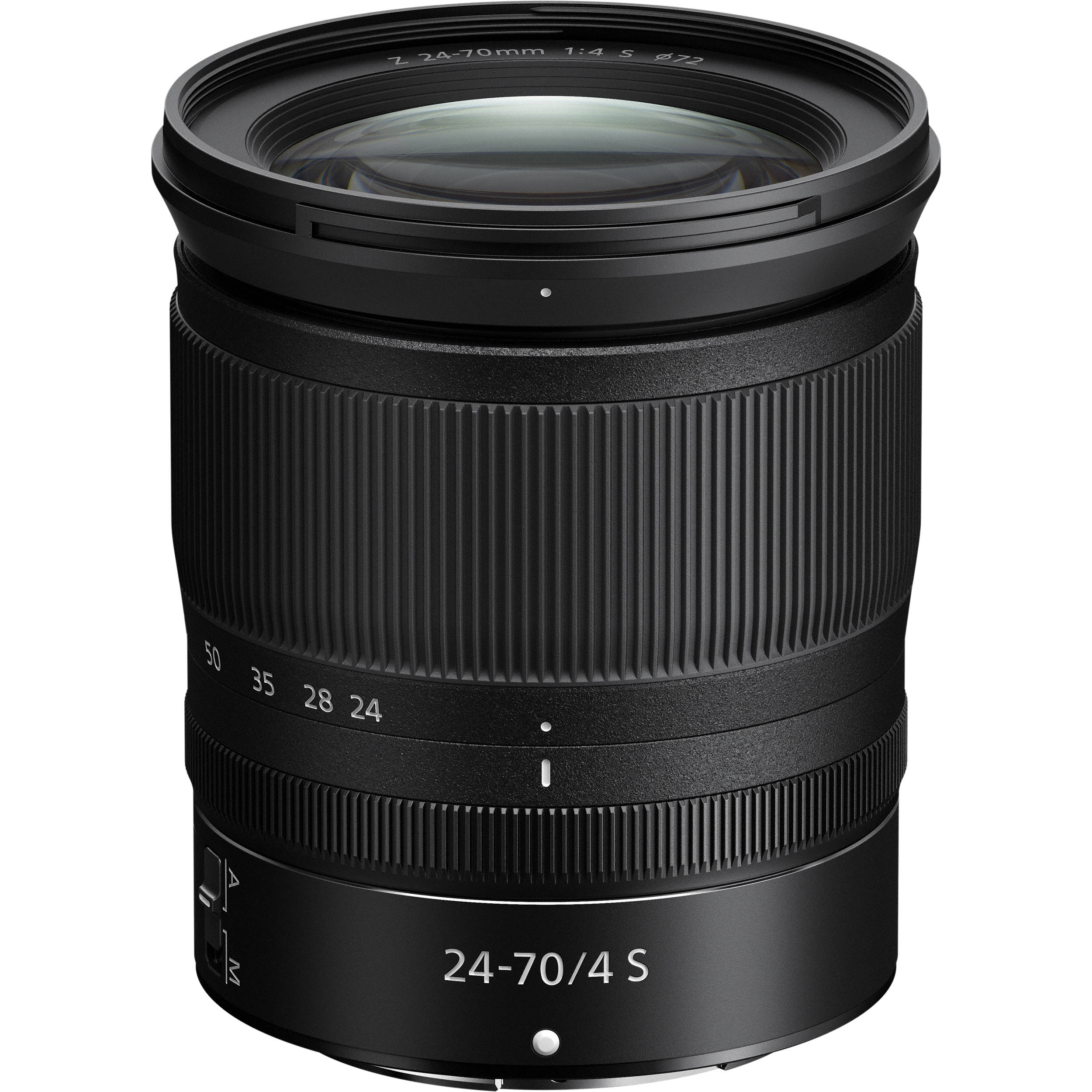 Nikon NIKKOR Z 24-70mm f.4 S Lens (Intl Model) + 4.5 inch Vivitar Premium Lens Case + Cleaning Kit