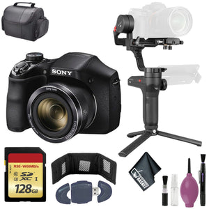 Zhiyun-Tech WEEBILL LAB Handheld Stabilizer - Sony Cyber-shot DSC-H300 Digital Camera Black - 128GB Case