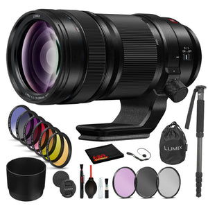 Panasonic Lumix S PRO 70-200mm f/4 O.I.S. Lens with: Sandisk Extreme Pro 64GB SD Card, 9PC Filter Kit + More Panasonic