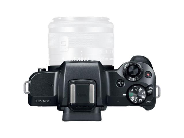 Canon EOS M50 Mirrorless Digital Camera International Model 2680C001 - Starter Bundle