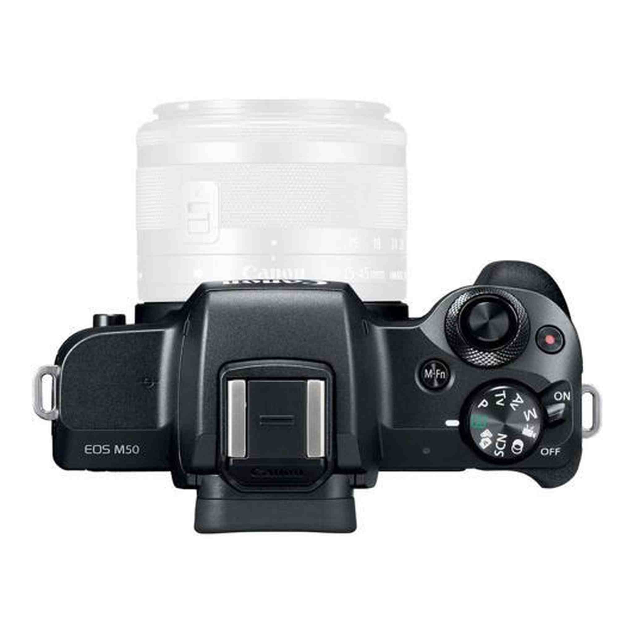 Canon EOS M50 Mirrorless Digital Camera International Model 2680C001 - Starter Bundle