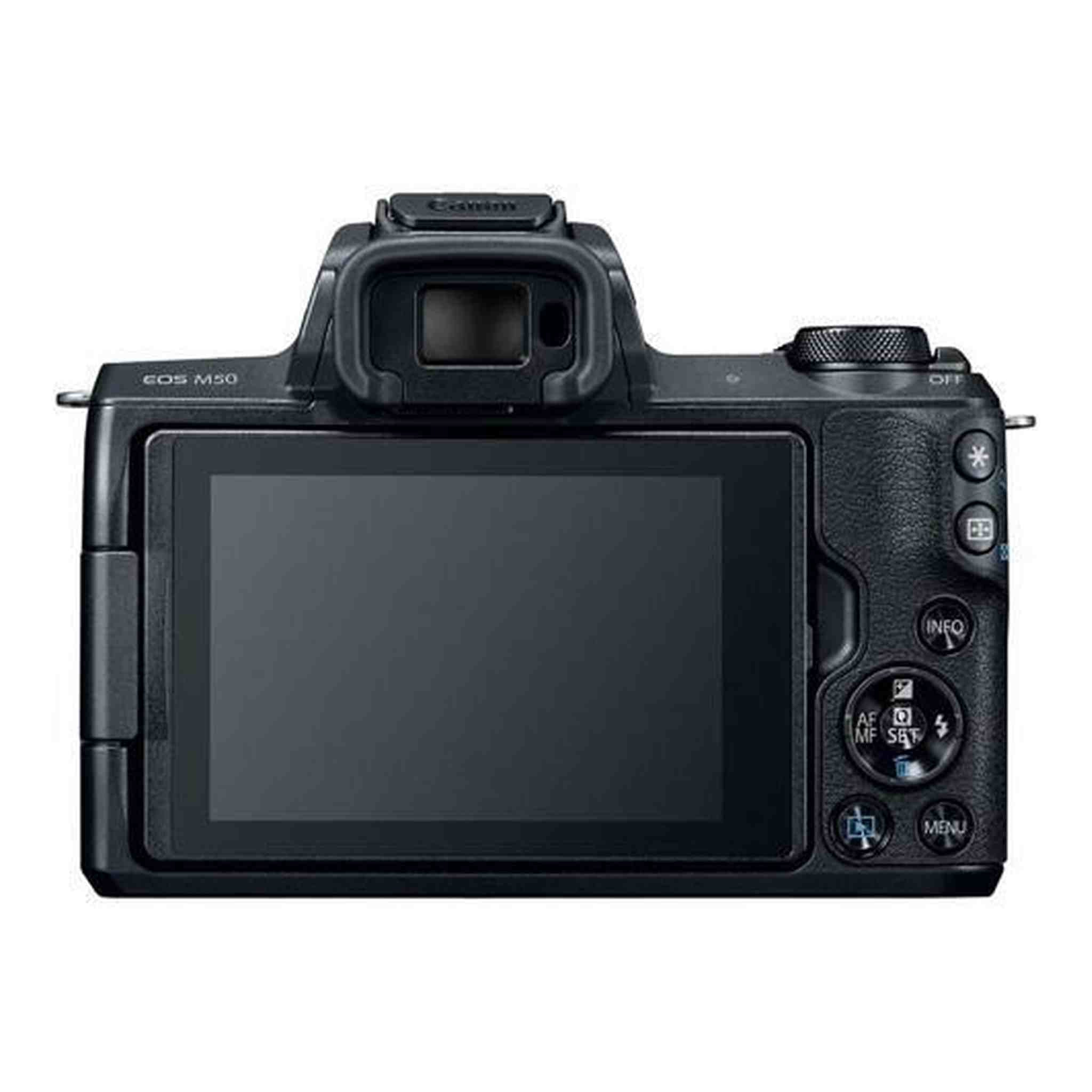 Canon EOS M50 Mirrorless Digital Camera International Model 2680C001 - Starter Bundle